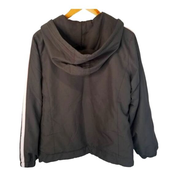 Everlast Sweatshirt womens large Reversible Zip up Hooded Jacket - Picture 4 of 9